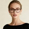 Occhiali Quadrati da Donna in Acetato - FE-A104 | Foureyes Collection