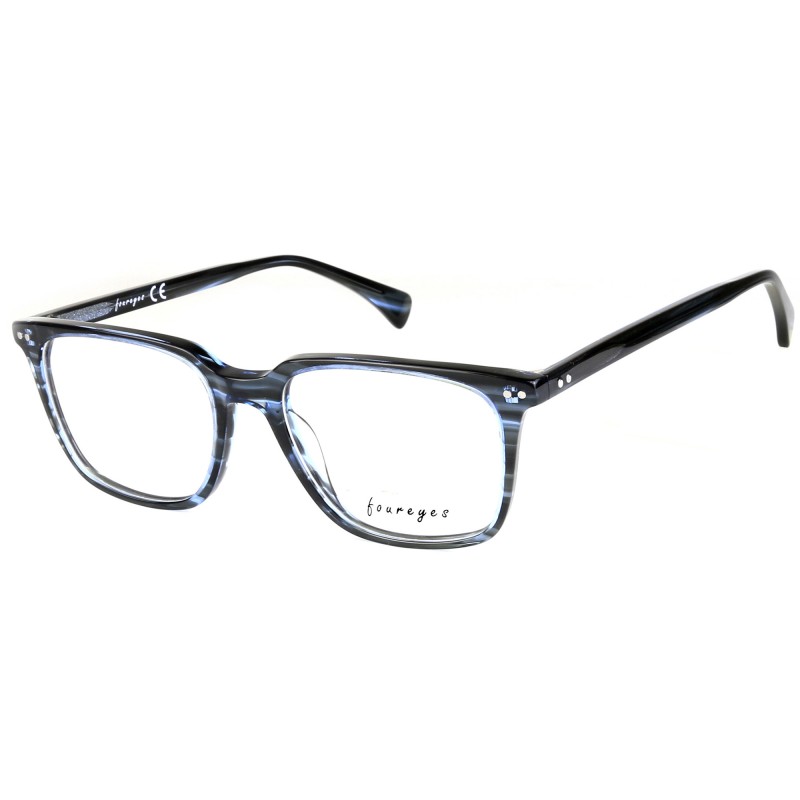 Occhiali Rettangolari da Uomo in Acetato - FE-A108 | Foureyes Collection