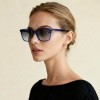 Occhiali da Sole Rettangolari da Donna in Acetato - FE-A108 | Foureyes Collection