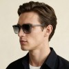 Occhiali da Sole Rettangolari da Uomo in Acetato - FE-A108 | Foureyes Collection