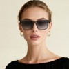 Occhiali da Sole Rettangolari da Donna in Acetato - FE-A110 | Foureyes Collection