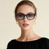 Occhiali da Sole Rettangolari da Donna in Acetato - FE-A111 | Foureyes Collection
