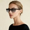 Occhiali da Sole Rettangolari da Donna in Acetato - FE-A111 | Foureyes Collection