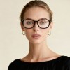 Occhiali Rettangolari da Donna in Acetato - FE-A112 | Foureyes Collection
