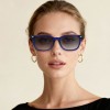 Occhiali da Sole Rettangolari da Donna in Acetato - FE-A112 | Foureyes Collection
