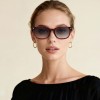 Occhiali da Sole Rettangolari da Donna in Acetato - FE-A112 | Foureyes Collection