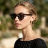 Occhiali da Sole Rettangolari da Donna in Acetato - FE-A114 | Foureyes Collection