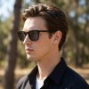 Occhiali da Sole Rettangolari da Uomo in Acetato - FE-A114 | Foureyes Collection