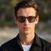 Occhiali da Sole Rettangolari da Uomo in Acetato - FE-A114 | Foureyes Collection