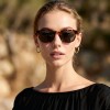 Occhiali da Sole Rettangolari da Donna in Acetato - FE-A114 | Foureyes Collection
