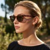 Occhiali da Sole Rettangolari da Donna in Acetato - FE-A114 | Foureyes Collection