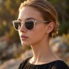 Occhiali da Sole Rettangolari da Donna in Acetato - FE-A114 | Foureyes Collection