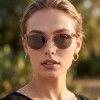 Occhiali da Sole Tondi da Donna in Acetato - FE-A115 | Foureyes Collection