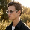 Occhiali da Sole Tondi da Uomo in Acetato - FE-A115 | Foureyes Collection