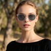 Occhiali da Sole Tondi da Donna in Acetato - FE-A116 | Foureyes Collection