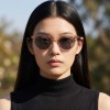 Occhiali da Sole Tondi da Donna in Acetato - FE-A118 | Foureyes Collection
