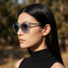 Occhiali da Sole Tondi da Donna in Acetato - FE-A118 | Foureyes Collection