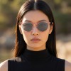 Occhiali da Sole Tondi da Donna in Acetato - FE-A118 | Foureyes Collection
