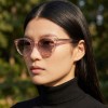 Occhiali da Sole Tondi da Donna in Acetato - FE-A118 | Foureyes Collection