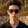 Occhiali da Sole Tondi da Uomo in Acetato - FE-A119 | Foureyes Collection