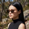 Occhiali da Sole Tondi da Donna in Acetato - FE-A119 | Foureyes Collection