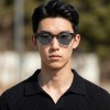 Occhiali da Sole Tondi da Uomo in Acetato - FE-A119 | Foureyes Collection