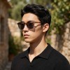 Occhiali da Sole Tondi da Uomo in Acetato - FE-A119 | Foureyes Collection