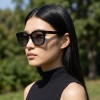 Occhiali da Sole Quadrati Arrotondati da Donna in Acetato - FE-A121 | Foureyes Collection