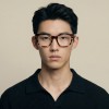 Occhiali Quadrati Arrotondati da Uomo in Acetato - FE-A121 | Foureyes Collection