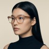 Occhiali Quadrati Arrotondati da Donna in Acetato - FE-A121 | Foureyes Collection