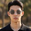 Occhiali da Sole Quadrati Arrotondati da Uomo in Acetato - FE-A121 | Foureyes Collection