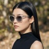 Occhiali da Sole Quadrati Arrotondati da Donna in Acetato - FE-A121 | Foureyes Collection