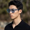 Occhiali da Sole Quadrati Arrotondati da Uomo in Acetato - FE-A121 | Foureyes Collection