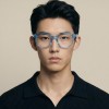 Occhiali Quadrati Arrotondati da Uomo in Acetato - FE-A121 | Foureyes Collection