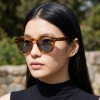 Occhiali da Sole Tondi da Donna in Acetato - FE-A122 | Foureyes Collection