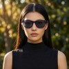 Occhiali da Sole Quadrati da Donna in Acetato - FE-A123 | Foureyes Collection