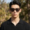 Occhiali da Sole Quadrati da Uomo in Acetato - FE-A123 | Foureyes Collection