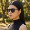 Occhiali da Sole Quadrati da Donna in Acetato - FE-A123 | Foureyes Collection