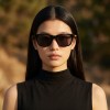 Occhiali da Sole Rettangolari da Donna in Acetato - FE-A125 | Foureyes Collection