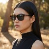 Occhiali da Sole Rettangolari da Donna in Acetato - FE-A125 | Foureyes Collection