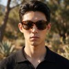 Occhiali da Sole Rettangolari da Uomo in Acetato - FE-A125 | Foureyes Collection
