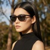 Occhiali da Sole Rettangolari da Donna in Acetato - FE-A125 | Foureyes Collection