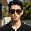 Occhiali da Sole Rettangolari da Uomo in Acetato - FE-A125 | Foureyes Collection