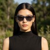Occhiali da Sole Rettangolari da Donna in Acetato - FE-A125 | Foureyes Collection
