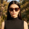 Occhiali da Sole Rettangolari da Donna in Acetato - FE-A126 | Foureyes Collection