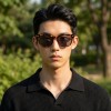 Occhiali da Sole Rettangolari da Uomo in Acetato - FE-A126 | Foureyes Collection