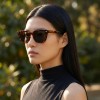 Occhiali da Sole Rettangolari da Donna in Acetato - FE-A126 | Foureyes Collection