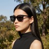 Occhiali da Sole Rettangolari da Donna in Acetato - FE-A126 | Foureyes Collection