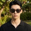 Occhiali da Sole Rettangolari da Uomo in Acetato - FE-A126 | Foureyes Collection