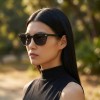 Occhiali da Sole Rettangolari da Donna in Acetato - FE-A126 | Foureyes Collection